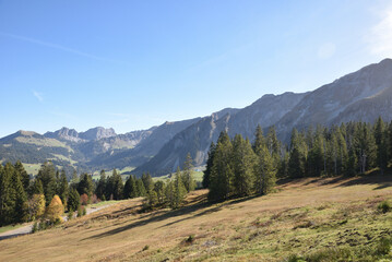Naklejka premium Wandern in Sörenberg