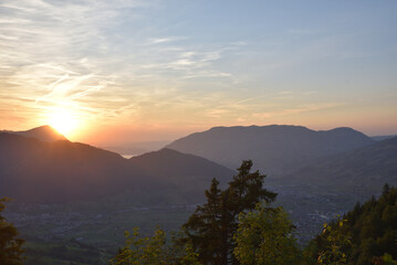 Sonnenuntergang auf dem Stoos