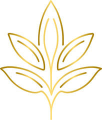 Golden leaf, gold leaf	