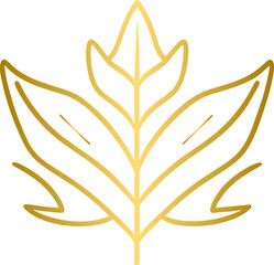 Golden leaf, gold leaf	