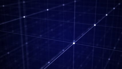 Digital data nodes in a plexus grid