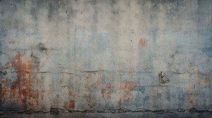 Abandoned house wall.. Generative AI - obrazy, fototapety, plakaty