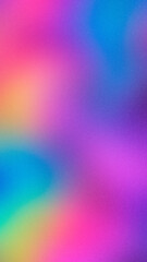 Orange yellow green pink blue abstract grainy gradient background noise texture effect summer poster design