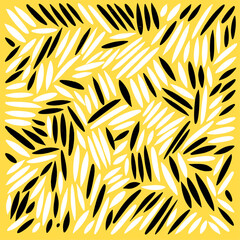 Abstract geometric shapes. Hand drawn vector illustration.