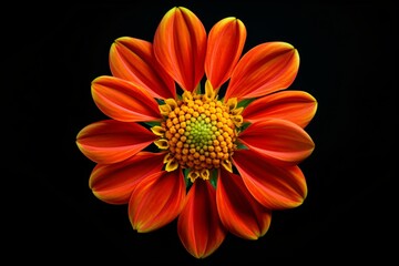 orange gerbera flower