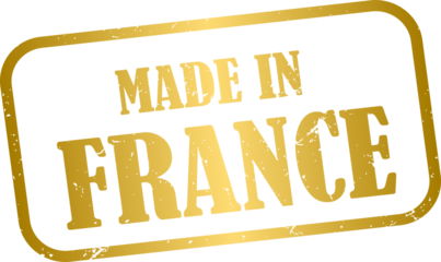 Made in France rubber stamp