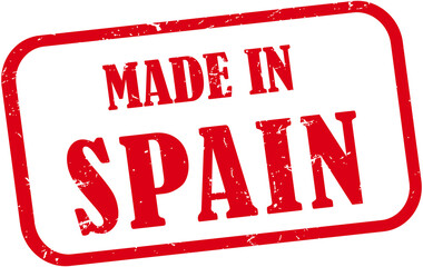 Made in Spain rubber stamp