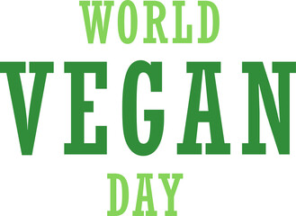 World vegan day	
