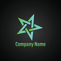 Vector logo design for business and brand identity