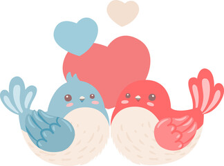 Obraz premium Happy valentine's Element