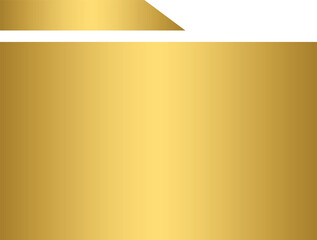 Golden folder icon