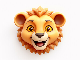 Amazingly cute 3D emojis on white background.