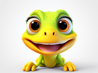 Amazingly cute 3D emojis on white background.