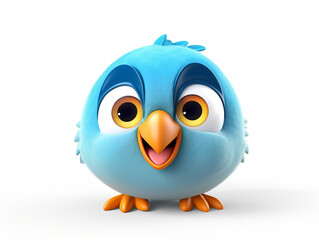 Amazingly cute 3D emojis on white background.