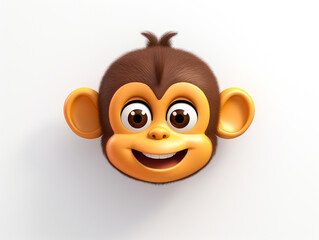 Amazingly cute 3D emojis on white background.