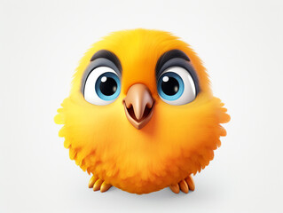 Amazingly cute 3D emojis on white background.