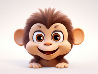 Amazingly cute 3D emojis on white background.