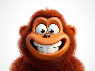 Amazingly cute 3D emojis on white background.