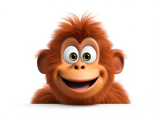 Amazingly cute 3D emojis on white background.