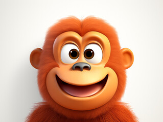 Amazingly cute 3D emojis on white background.