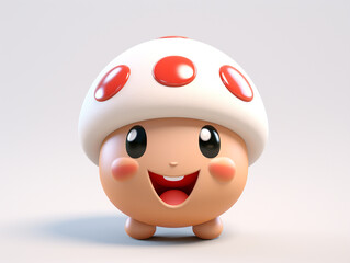 Amazingly cute 3D emojis on white background.