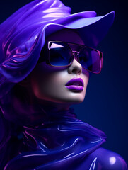 Ultraviolet Fashion Model