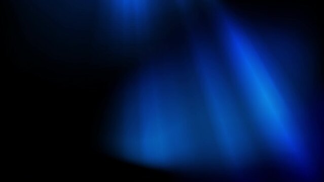Blue smooth rays abstract flowing background. Seamless looping motion design. Video animation Ultra HD 4K 3840x2160
