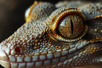 Fototapeta premium close up of a lizard
