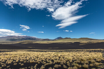The Provincial Reserve La Payunia (Reserva La Payunia) Malargue, Mendoza, Argentina