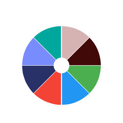 Obraz premium Circles For Infographics 