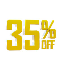 Golden 3d 35 percent off discount
