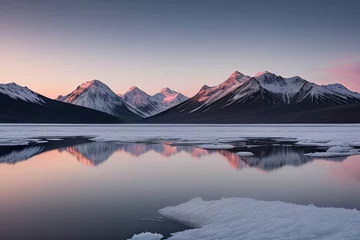 Deurstickers Lago ghiacciato © mcdowelljohn