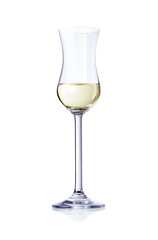 Glas mit Grappa