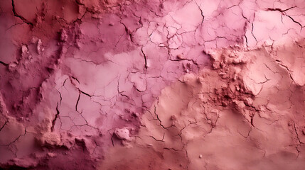 Beauty pink tones make-up powder product texture as abstract makeup cosmetic background, crushed cosmetics - obrazy, fototapety, plakaty