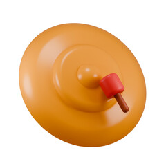 gong 3d illustration