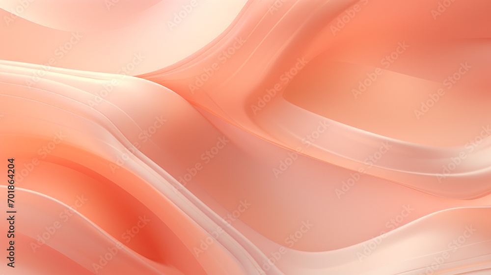 Wall mural peach fuzz abstract color background.