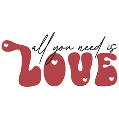 Love SVG, Valentine's Day SVG, Valentine's Day Design, Valentine's Day T-Shirt Design, Valentine SVG