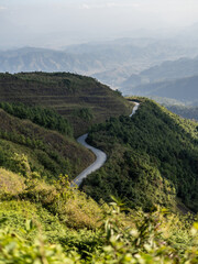 view from the mountain