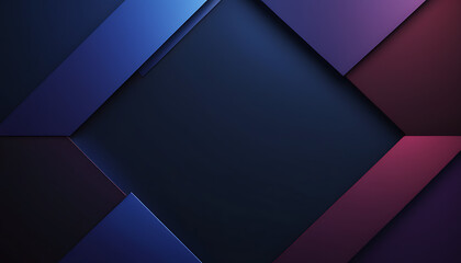 A harmonious fusion of dark blue, violet, and burgundy with abstract geometric elements, creating a dynamic and visually captivating background design.
