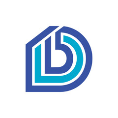 D monogram logo