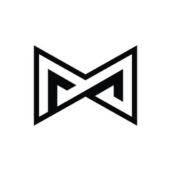 M monogram logo