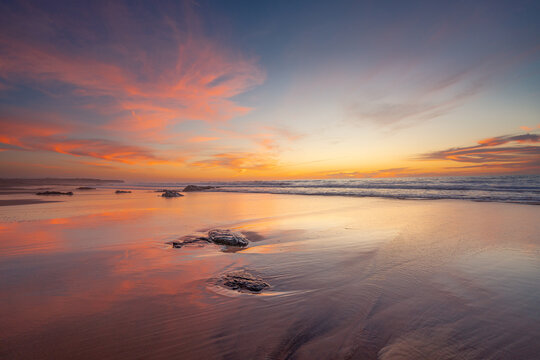 Abendstimmung am Strand von Fuerteventura