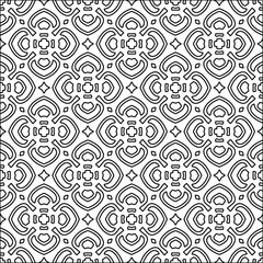 Abstract shapes.Abstract patterns from lines.White wallpaper. Vector graphics for design, textile, decoration, cover, wallpaper, web background, wrapping paper, fabric, packaging.Repeating pattern.