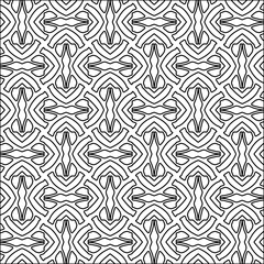 Abstract shapes.Abstract patterns from lines.White wallpaper. Vector graphics for design, textile, decoration, cover, wallpaper, web background, wrapping paper, fabric, packaging.Repeating pattern.