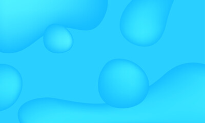 Abstract blue liquid background