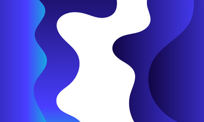 Abstract blue liquid background