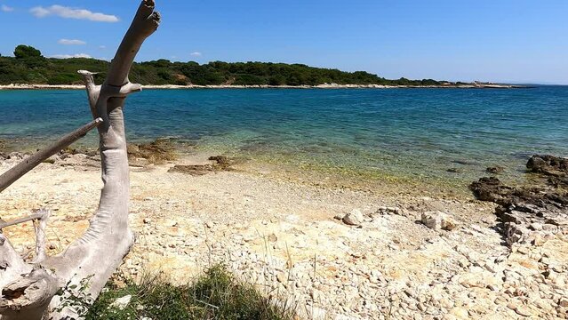 Kamenjak beach in Istria peninsula, Croatia