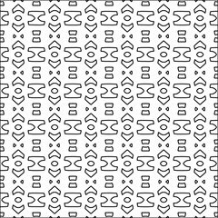 Abstract patterns.Abstract shapes from lines. Vector graphics for design, prints, decoration, cover, textile, digital wallpaper, web background, wrapping paper, clothing, fabric, packaging, cards.