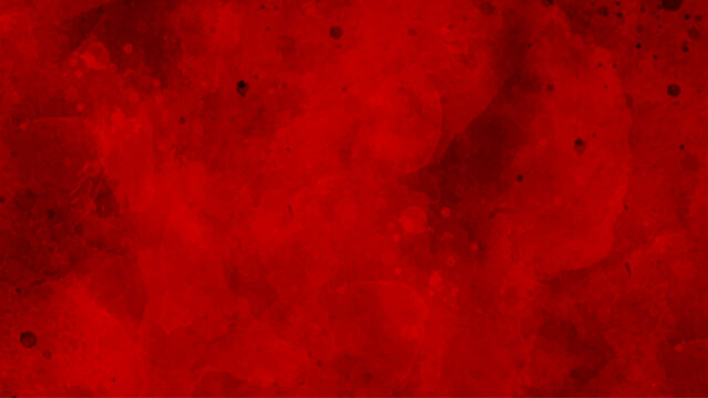 Grunge texture of a dilapidated wall in a red tone. Background texture of a red concrete. Free space