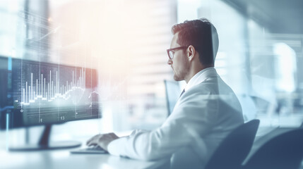 streamlining processes and work with virtual processes in a hospital, digital patient files and cost revenue